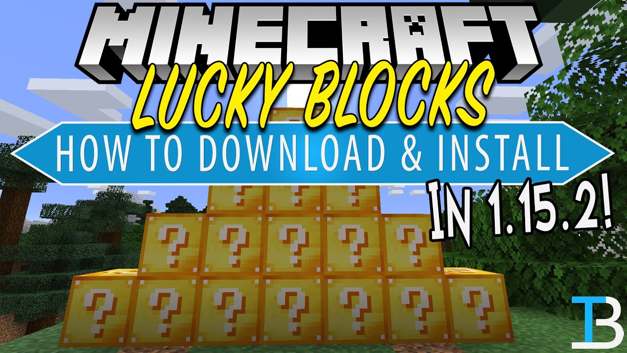 Minecraft lucky block mod mac download